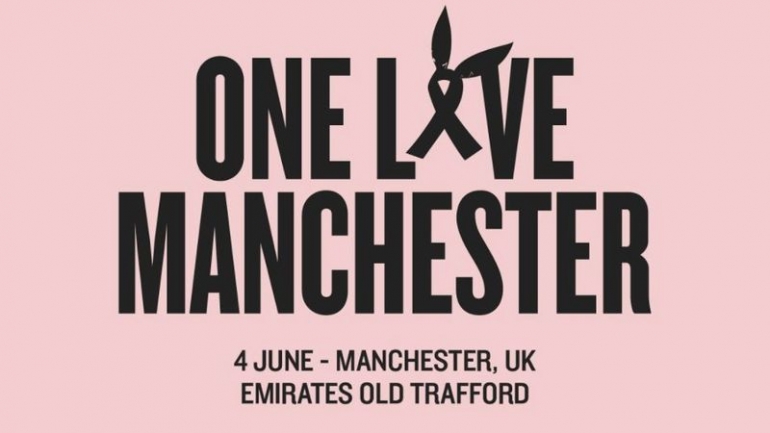 Η Ariana Grande, η Katy Perry, η Miley Cyrus και άλλοι καλλιτέχνες ενώνουν τις φωνές τους στο &quot;One Manchester Love&quot;.
